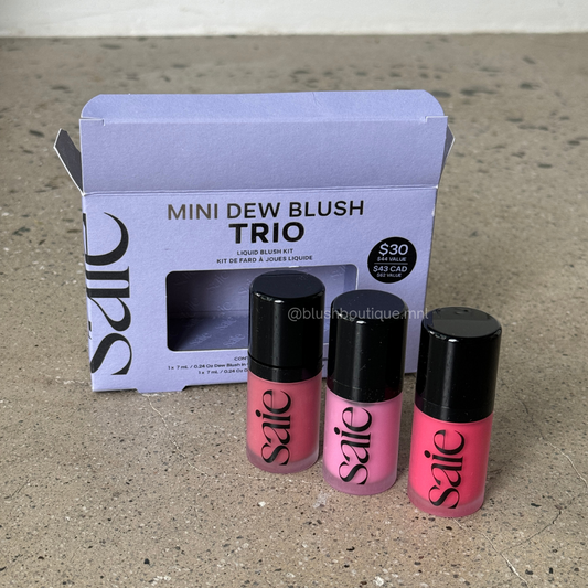 Saie Mini Dew Blush Trio Set