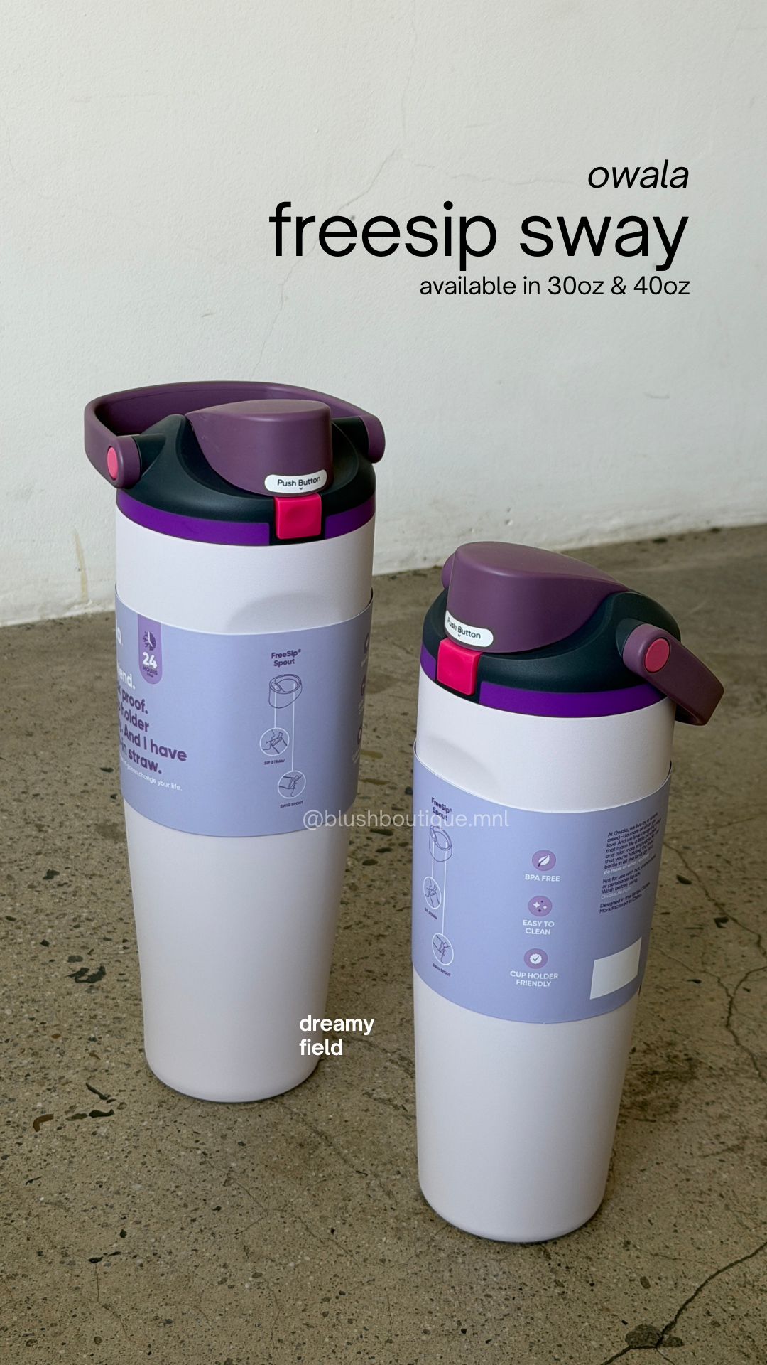 Owala FreeSip Sway 40oz