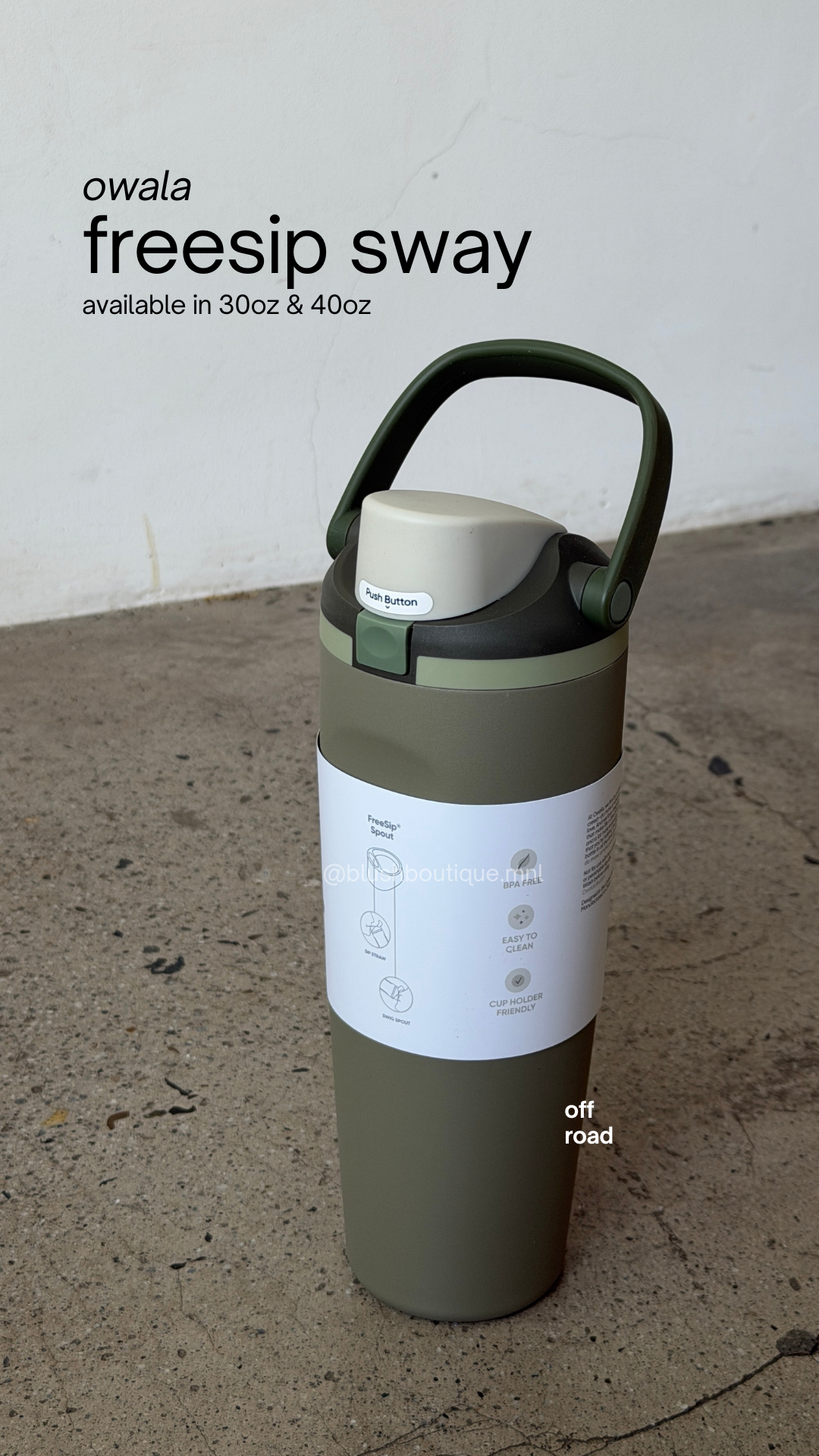 Owala FreeSip Sway 40oz