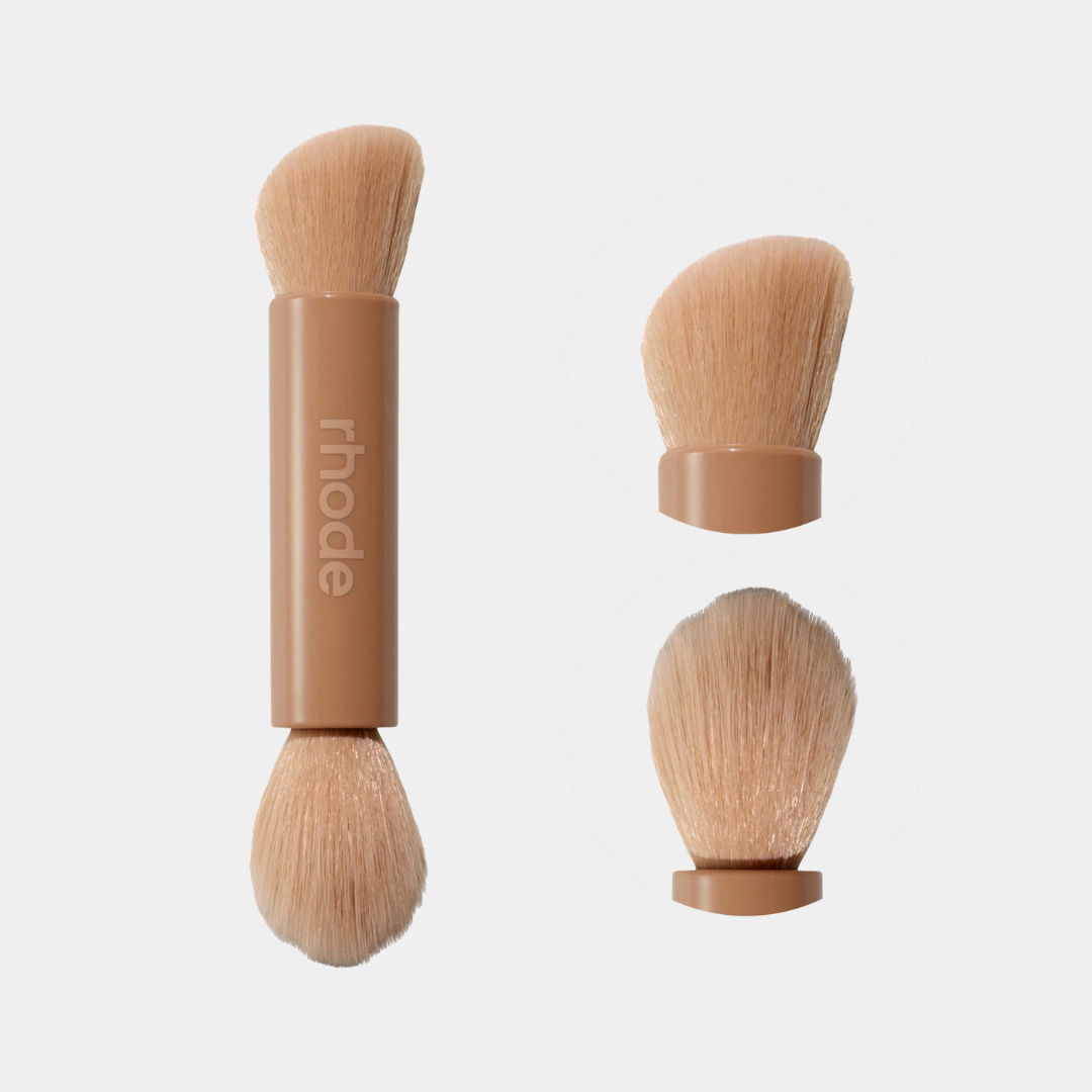Rhode Pocket Brush Double-Ended Makeup Brush